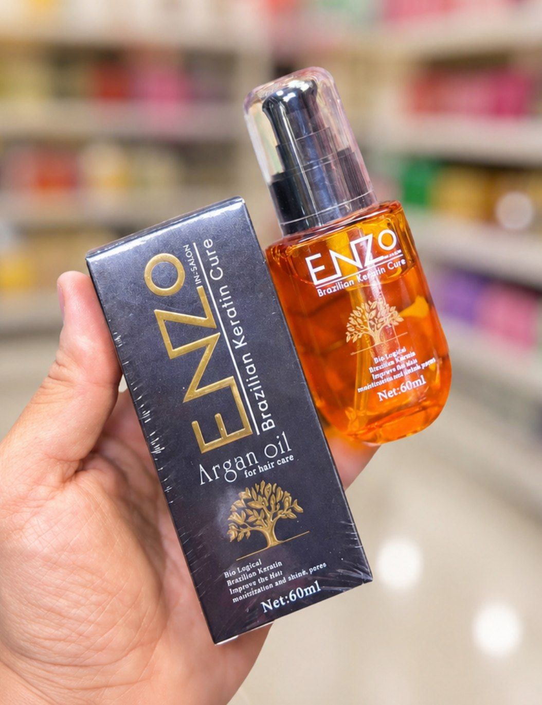 روغن آرگان ENZO  اصلی